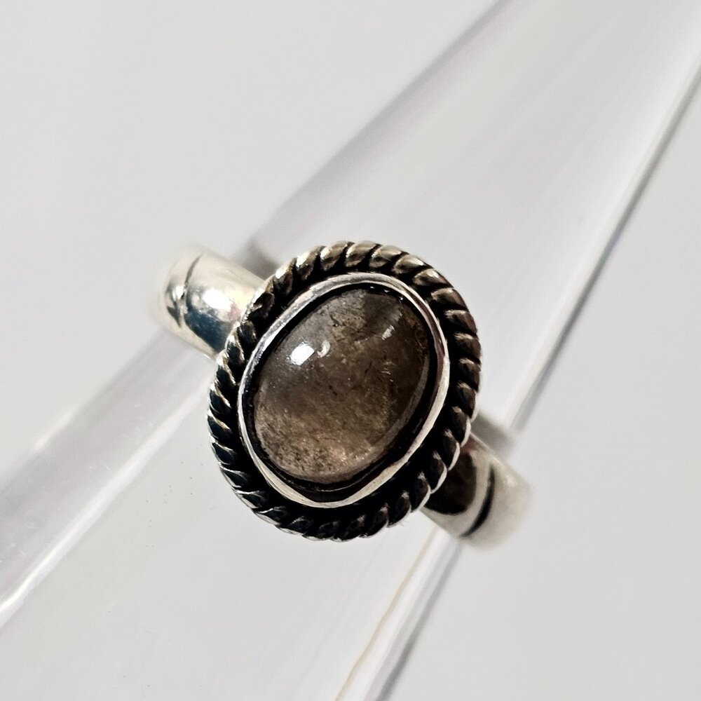 Smoky Quartz Sterling Silver ring